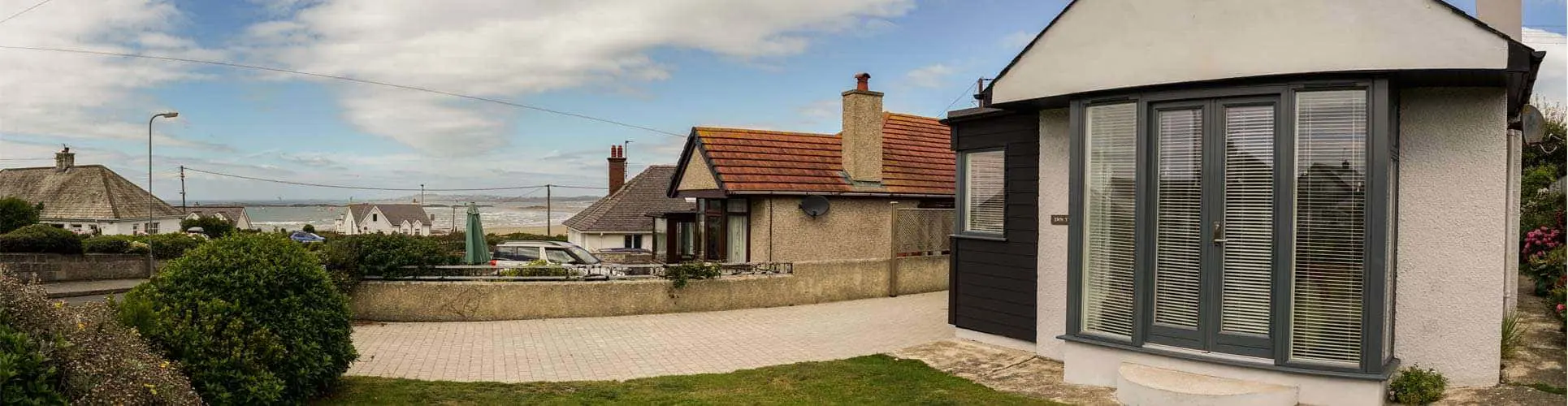 Rationel windows and doors holiday home, Anglesey