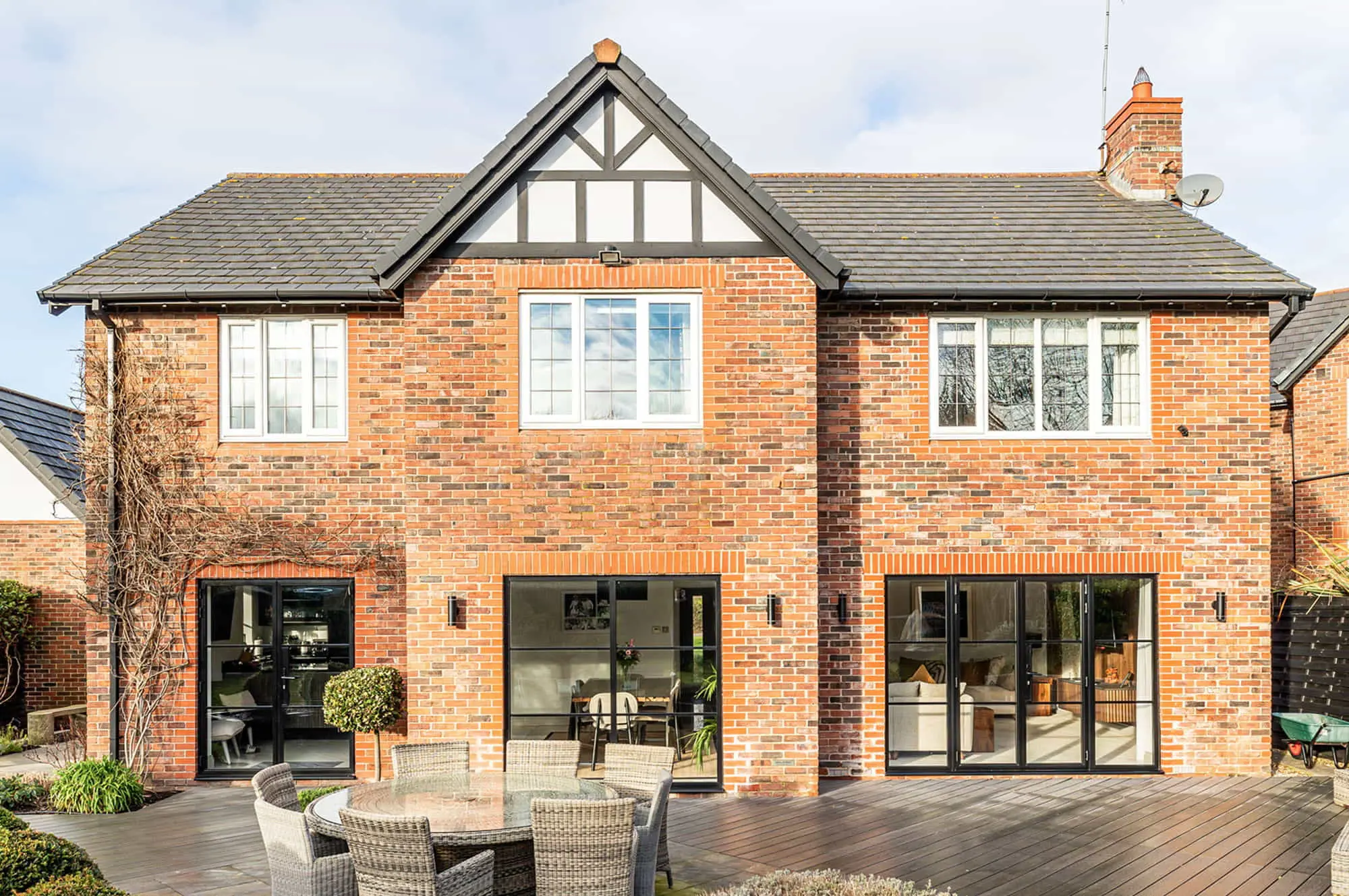 Steel alternative window and door installation, Cheshire