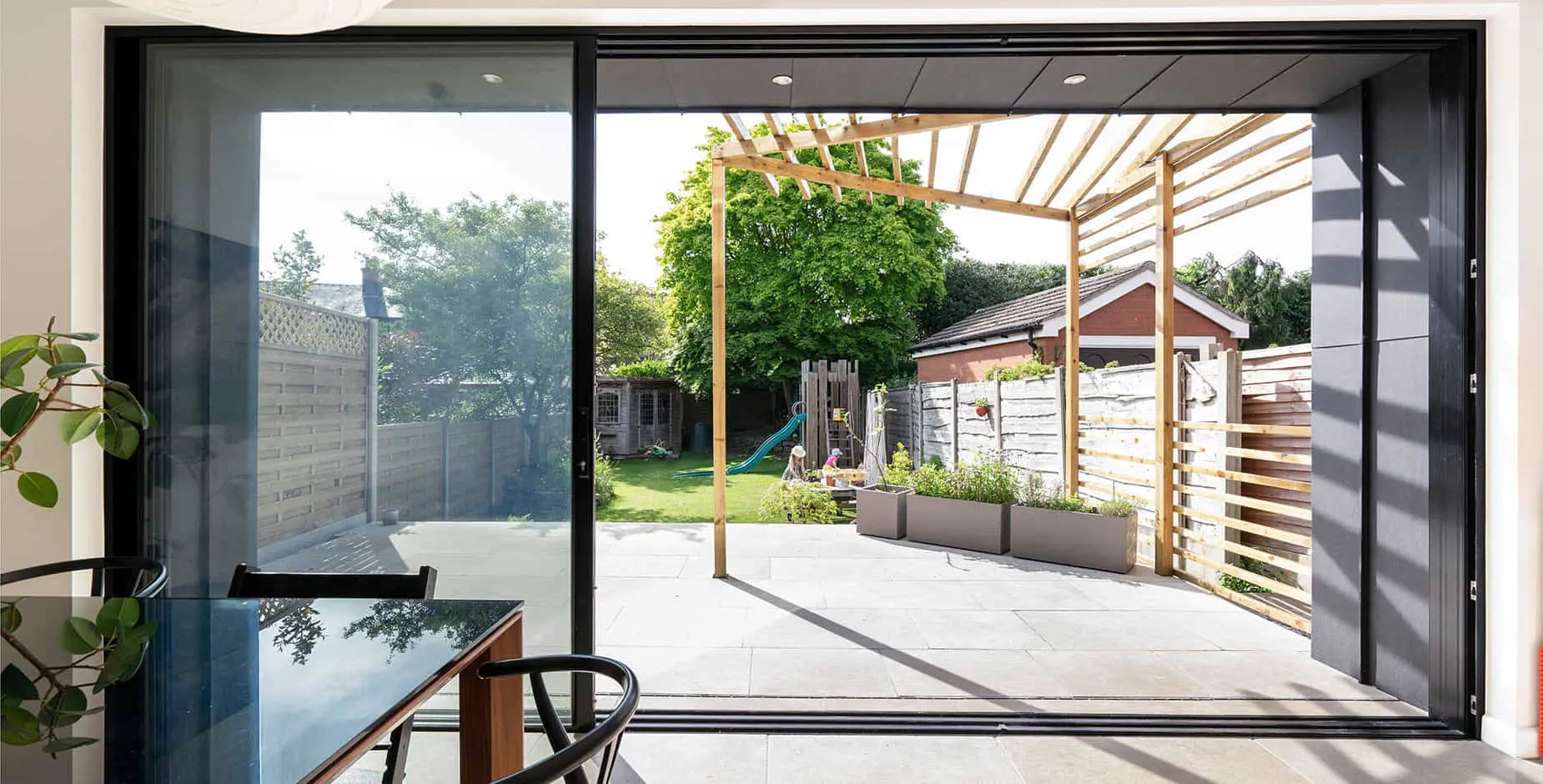 Knight Line Aluminium Sliding Door Wilmslow, Cheshire