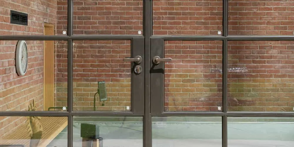 Dummy Lock box on Crittall Screen