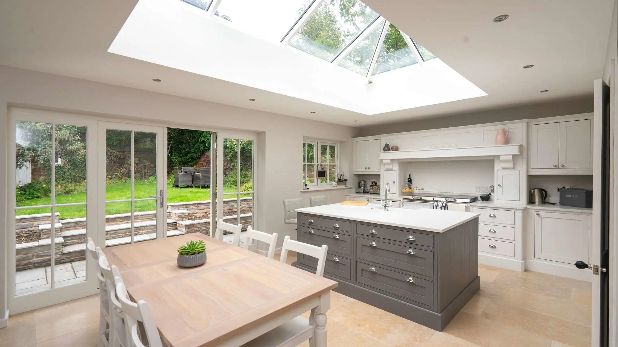 Internal view of Orangery extension.