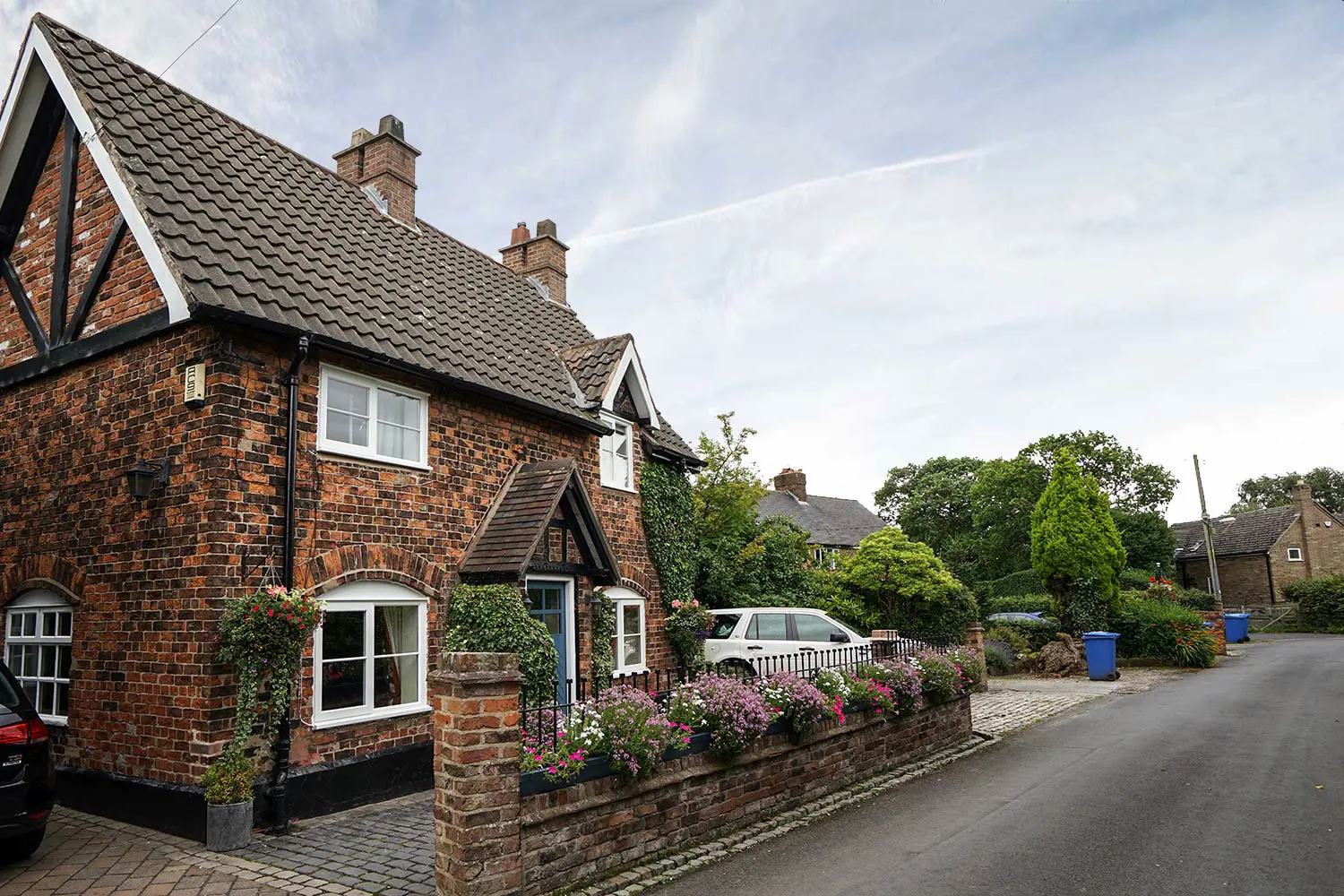 Traditional cottage property set in small farm village. Cottage features timber windows which have been upgraded with brand new timber units from our Knight Collection.